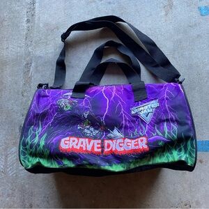 Grave Digger Grimm Reaper Monster Truck Jam Souvenir Gym Bag Kids Sports Bag